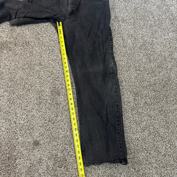 LEE Men's Regular Fit Denim Jeans Size 38X32 In Dark Wash - Picture 5 of 9